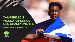 Men's Triple Jump Final - World Athletics U20 Championships Tampere 2018