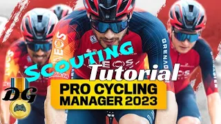 Pro Cycling Manager 2023 - Scouting Tutorial