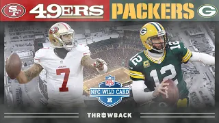 Kaep vs Rodgers Round 2! (49ers vs. Packers 2013, NFC Wild Card)