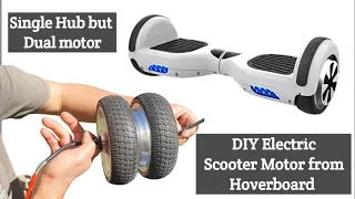 DIY Electric Scooter Motor from Hoverboard