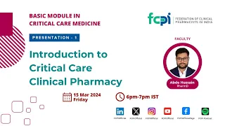 Basic Module in Critical Care Medicine (Presentation-1)