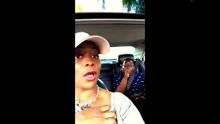 Kid gets caught flipping off his mom…lol