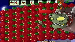 Plants vs Zombies Hack Cherry Bomb vs Dr Zomboss