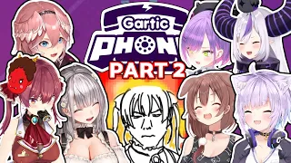 【ALL POV】Gartic Phone Collab Highlights - 2nd Round【GARTIC PHONE】