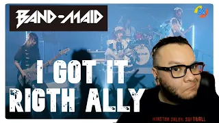 🤖METALHEAD REACTS to BAND MAID - DOMINATION | LIVE Line Cube Shibuya