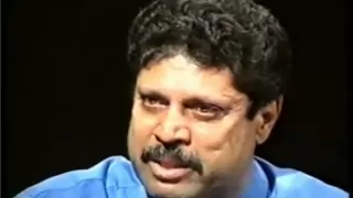 Interview with Kapil Dev about match fixing