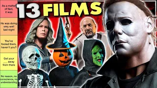 Every Halloween Movie RANKED | Tier List