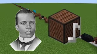 Minecraft: The Entertainer - Scott Joplin with Note Blocks