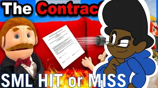 Diddles Reacts | SML Movie The Contract (Hit or Miss)