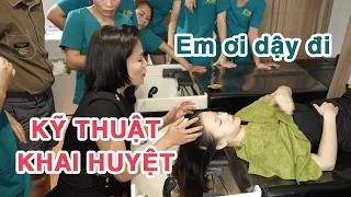 Master Gội Đầu Dưỡng Sinh P1 - Kỹ Thuật Khai Huyệt giúp khách đi vào giấc ngủ I Cô Điệp Dưỡng Sinh