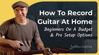 How to Record Guitar at Home On A Budget