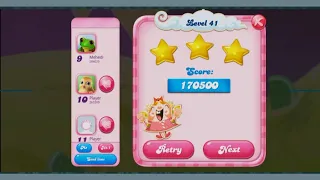 Candy Crush Saga Level 41 || Clear Candy Crush Saga Level 41 || #CandyCrushSaga    @mehedigaming85