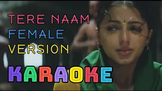 Tere Naam Female version | karaoke | opm malwa