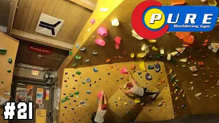 NIGHT TIME CLIMBING | PURE BOULDERING GYM #21