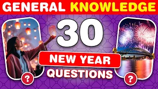 Test Your Knowledge! Can YOU Answer These NEW YEAR Quiz QUESTIONS?