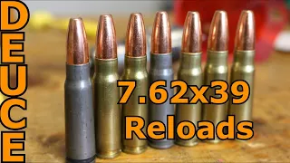 7.62x39 Reloaded Russian Ammo Testing