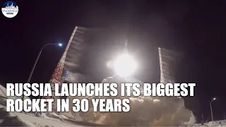 WATCH Russia launch heavy carrier rocket Angara A5, which Putin hails 'a major achievement'