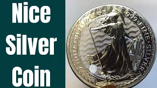 2021 UK 1 oz Silver Britannia Coin