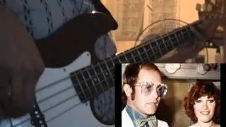 Elton John with Kiki Dee - Don't Go Breaking My Heart (bass cover)