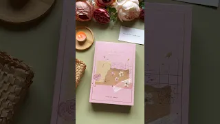 Notebook Therapy Unboxing / Junk Journal🩷Pink Spring Edition #shorts #asmr #unboxing