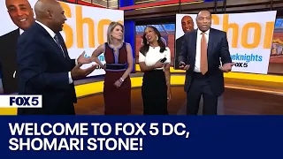 FOX 5 DC welcomes Shomari Stone!