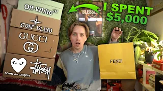I Bought $5,000 Of Designer Brands From Farfetch feat. Fendi, Gucci, Off-White, A-Cold-Wall, & CDG