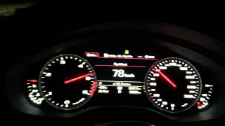 Audi A6 C7 3.0BiTDi 230kw (313ps) Acceleration 0 - 100 km witch launch control