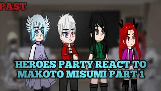 Moonlit Fantasy React to Makoto Misumi Part 1 | Season 2 |
