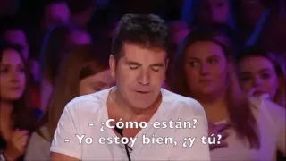 Simon Cowell llora en esta audición - subtitulado Español