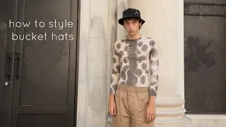 how to style bucket hats