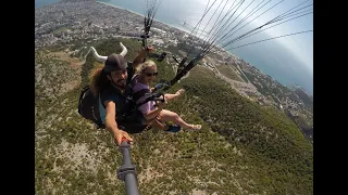 Турция, Алания полёт На парашюте, параглайдинг! Paragliding  TURKEY ,ALANYA