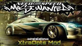 How to install XtraOpts Mod in Need for Speed: Most Wanted 2005