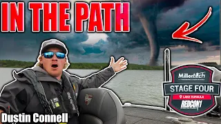 SURROUNDED BY TORNADOES while Fishing (Intense) - MLF Stage 4 Lake Eufaula - Practice