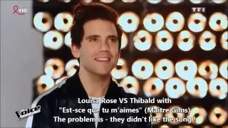 MIKA Coaching Louisa Rose VS Thibald - FEELING OF LOVE (Eng Sub)