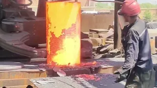 Dangerous Giant Heavy Duty Hammer Forging Process| Amazing heavy duty forge video