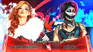 WWE 2K24 - Becky Lynch Vs Asuka - Singles Match
