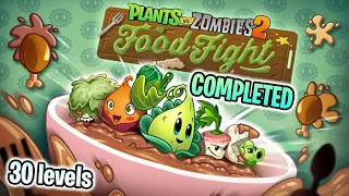 PvZ 2 "Food Fight Bonanza! [30 Levels]" Completed (without Lawn mower)