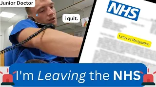 Junior Doctor QUITS the NHS ... Taking back Control | Addiction | Future