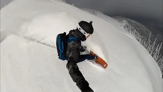 Backcountry Snowboarding - British Columbia, Canada - GoPro Max 360 4K