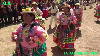 Danza Calcheños 2022 (aniversario del Cantón Hichuraya Alta)Banda Mi Proyección Kalamarca de La Paz