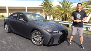 Is the 2022 Lexus IS 500 F Sport a BETTER sport sedan than a TLX Type S?