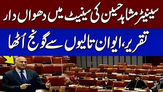 Senator Mushahid Hussain Speech In Senate Session | Election Rigging  | Election 2024 | SAMAA TV