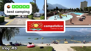 5 Sterne Campingplatz Campofelice am Lago Maggiore ⛺️🌊🇨🇭 | Vlog #6