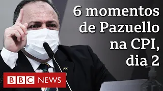 Pazuello na CPI: app 'hackeado', colapso de Manaus e outros 4 destaques do 2º dia