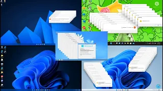 Windows 11 (4) Vs Windows 8.1 (1) Crazy Error Battle Full Version