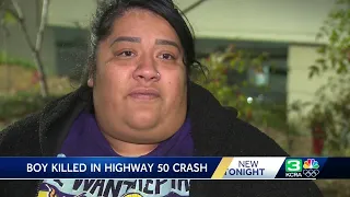 Mother grieves after 8-year-old child killed in freeway crash: 'My son is not replaceable'