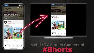 iPhone Screen Mirroring Smart TV #Shorts