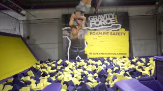 INSANE INDOOR TRAMPOLINE PARK - GRAVITY FORCE UK