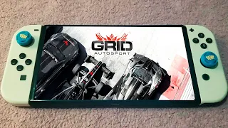 Grid Autosport rodando no Nintendo Switch Oled