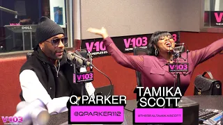 Q Parker and Tamika Scott on "The Christmas Ringer", 112 Reunion, Xscape Reunion, and More...